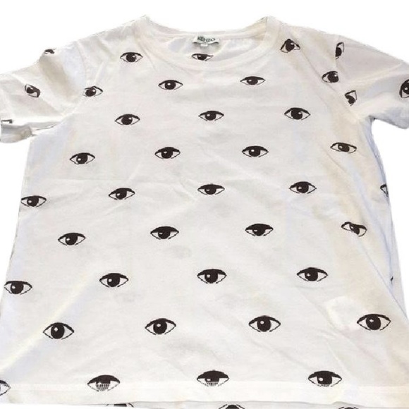 kenzo eye t shirt women's